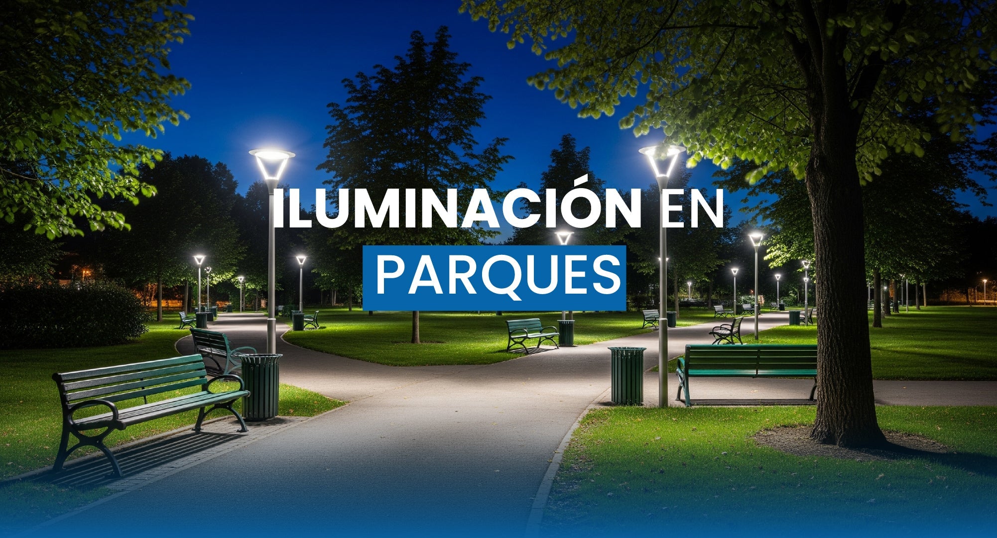 Iluminación de Parques