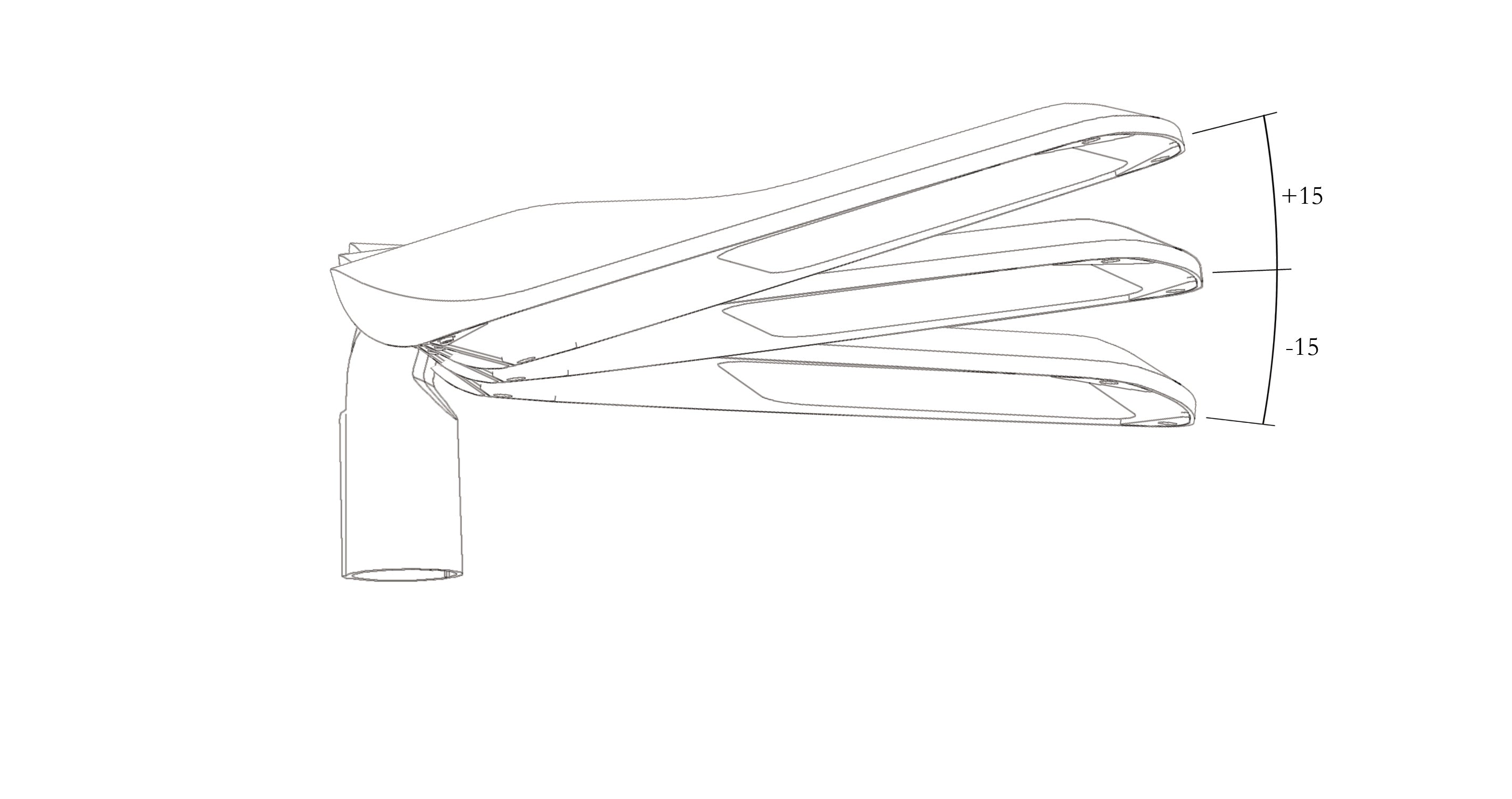 Luminaria LED ZAFIRO para Alumbrado Público