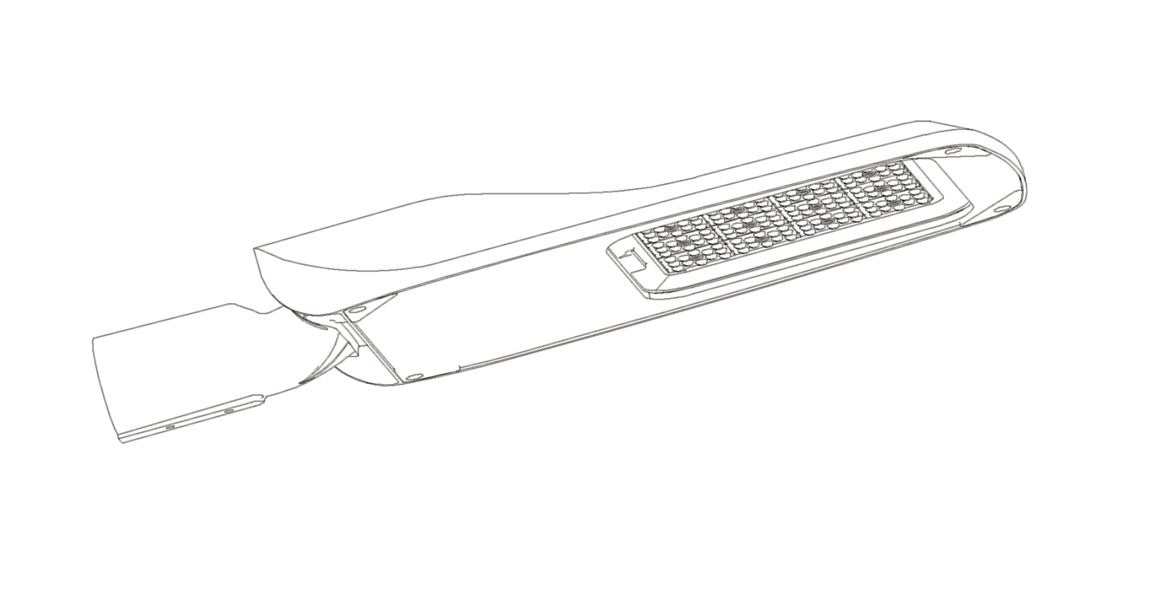 Luminaria LED ZAFIRO para Alumbrado Público